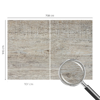 Vliestapete fürs Wohnzimmer Holzringe