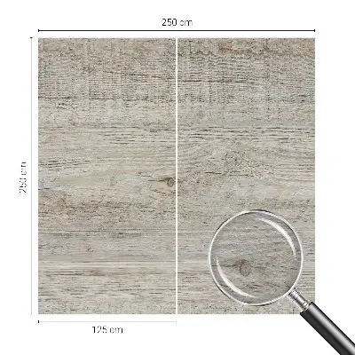 Vliestapete fürs Wohnzimmer mit Holzringen als Muster