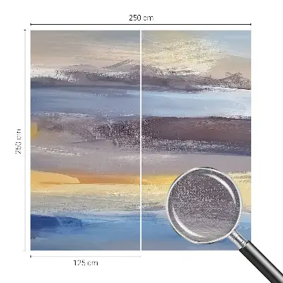 Vlies-Fototapete fürs Kinderzimmer mit friedlicher Landschaft als Motiv