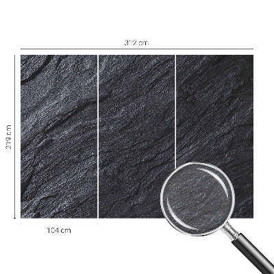 Vliestapete fürs Schlafzimmer Steinstruktur