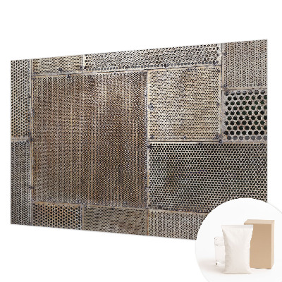 Bildtapete mit metallischem Muster