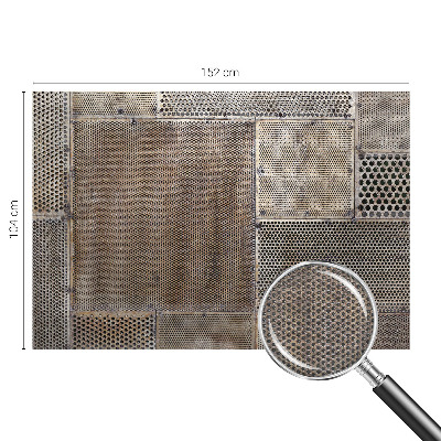 Bildtapete Metallische Muster