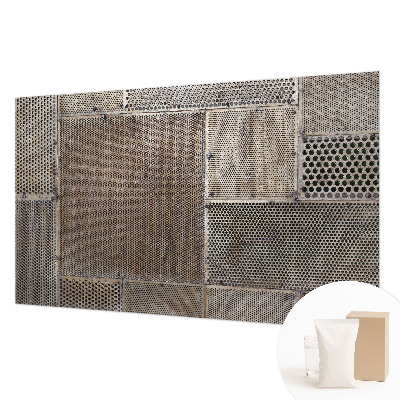 Bildtapete Metallische Muster