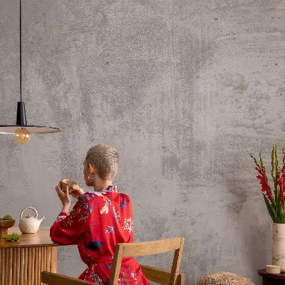 Wand-Fototapete mit Motiv in Optik Rohbeton