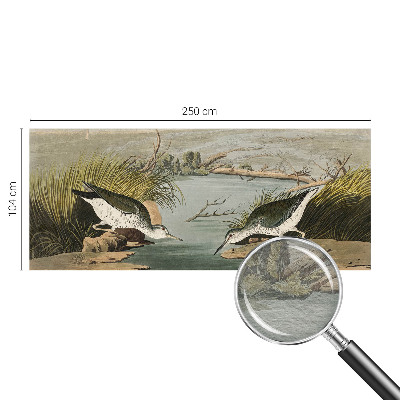 Vliestapete fürs Schlafzimmer Eine friedliche Landschaft