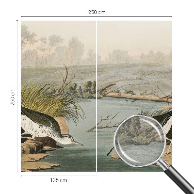 Vliestapete fürs Schlafzimmer Eine friedliche Landschaft