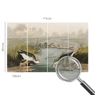 Vliestapete fürs Schlafzimmer Eine friedliche Landschaft