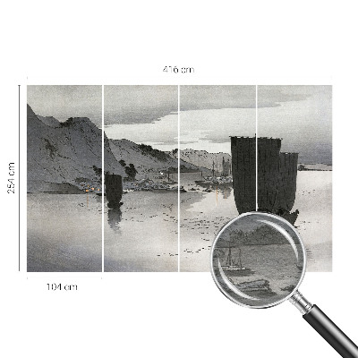 Fototapete Abendbucht