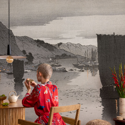 Fototapete Abendbucht