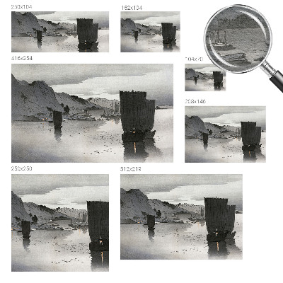 Fototapete Abendbucht