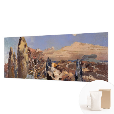 Dekorative Wand-Fototapete Waldlandschaft