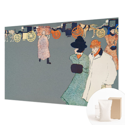 Fototapete fürs Wohnzimmer Kutschenkostüme