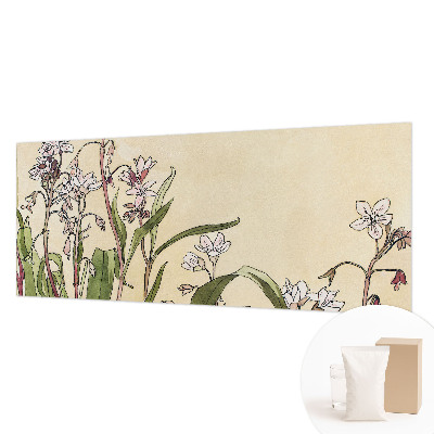 Fototapete fürs Schlafzimmer Florale Eleganz