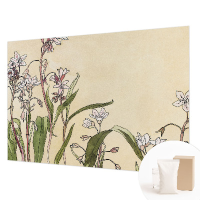 Fototapete fürs Schlafzimmer Florale Eleganz