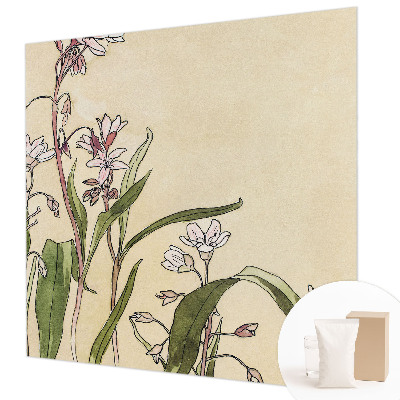 Fototapete fürs Schlafzimmer Florale Eleganz