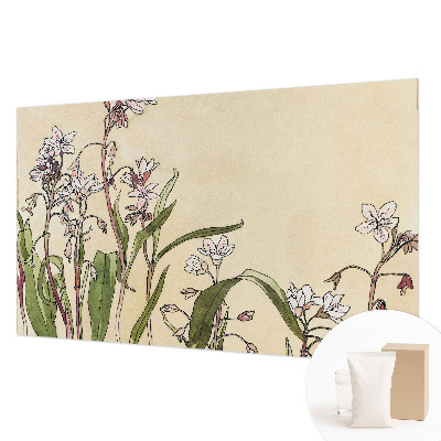 Fototapete fürs Schlafzimmer Florale Eleganz