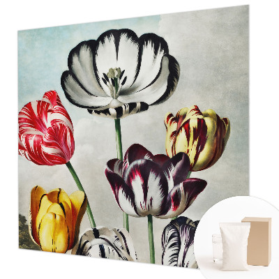 Fototapete aus Vlies Bunte Tulpen