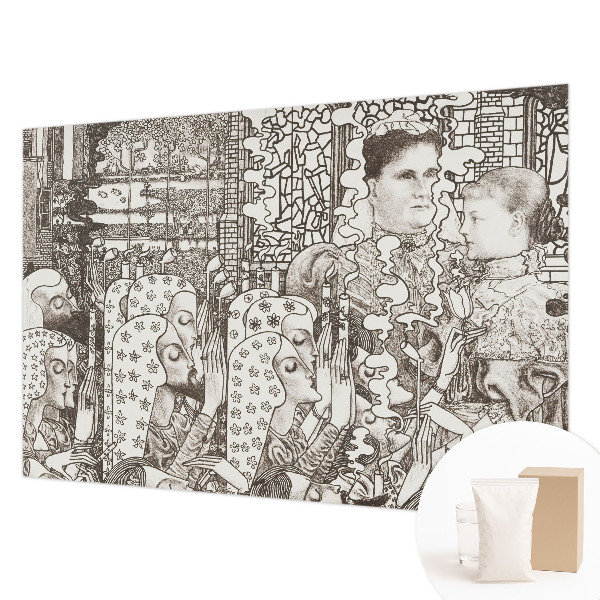 Vlies-Fototapete nach Maß Blumenporträts