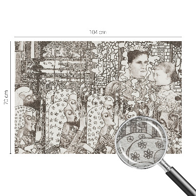 Vlies-Fototapete nach Maß Blumenporträts