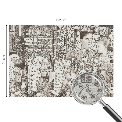 Vlies-Fototapete nach Maß Blumenporträts