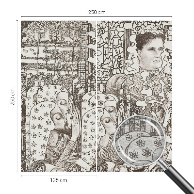 Vlies-Fototapete nach Maß Blumenporträts