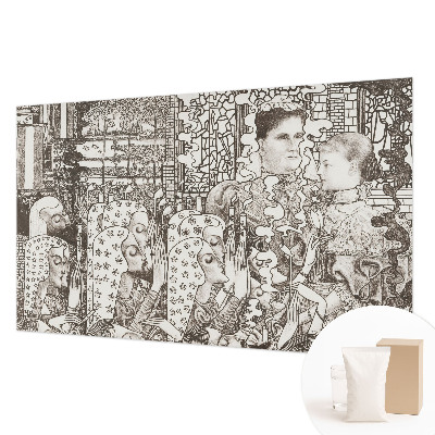 Vlies-Fototapete nach Maß Blumenporträts