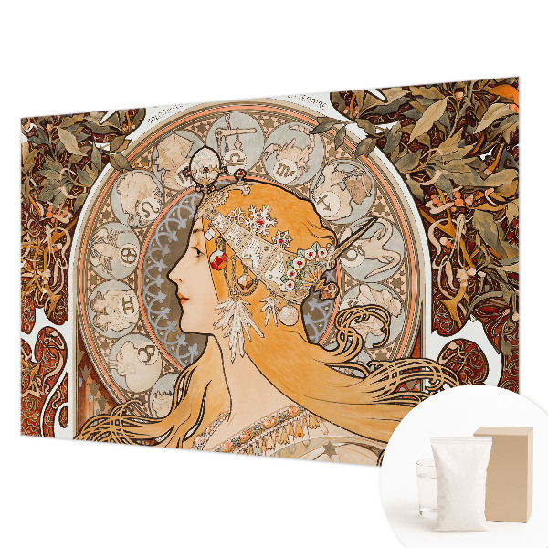 Vlies-Fototapete fürs Schlafzimmer mit Tierkreis-Motiv in elegantem Design