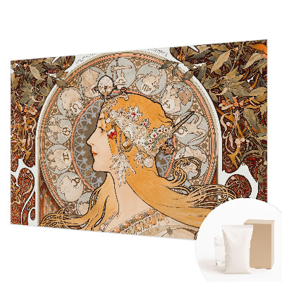 Vlies-Fototapete fürs Schlafzimmer mit Tierkreis-Motiv in elegantem Design