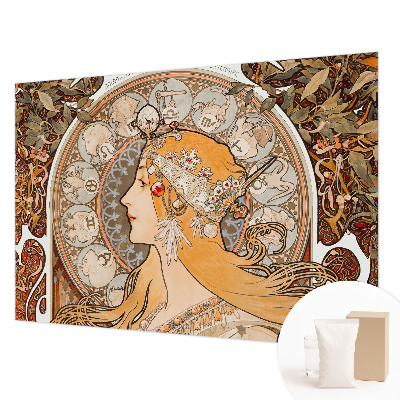 Vlies-Fototapete fürs Schlafzimmer mit Tierkreis-Motiv in elegantem Design