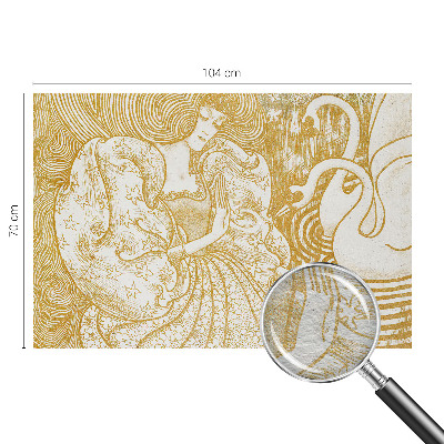 Vlies-Fototapete fürs Kinderzimmer Weibliche Eleganz