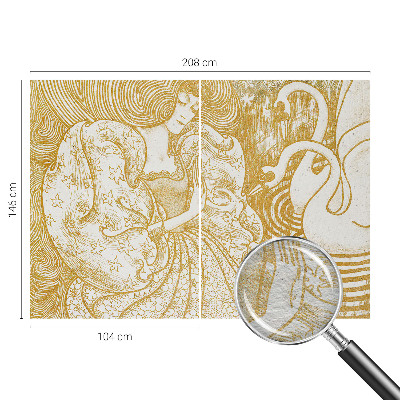 Vlies-Fototapete fürs Kinderzimmer Weibliche Eleganz