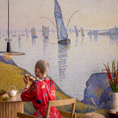 Vliestapete fürs Wohnzimmer Spiegelung des Segels