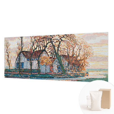 Moderne Vlies-Fototapete Idyllische Landschaft