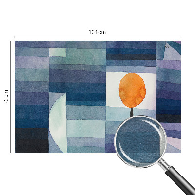 Vliestapete fürs Schlafzimmer Abstrakter Baum