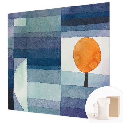 Vliestapete fürs Schlafzimmer Abstrakter Baum