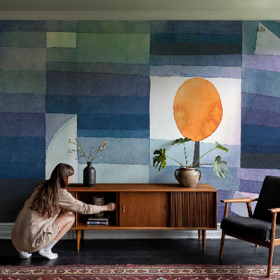 Vliestapete fürs Schlafzimmer Abstrakter Baum