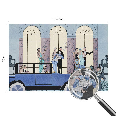Bedruckte Vlies-Fototapete im Art‑Deco‑Stil