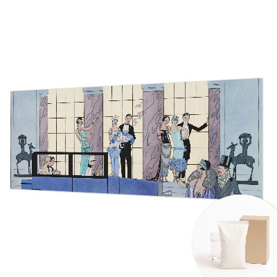 Bedruckte Vlies-Fototapete im Art‑Deco‑Stil