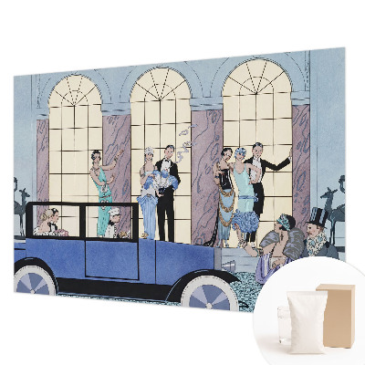 Bedruckte Vlies-Fototapete im Art‑Deco‑Stil