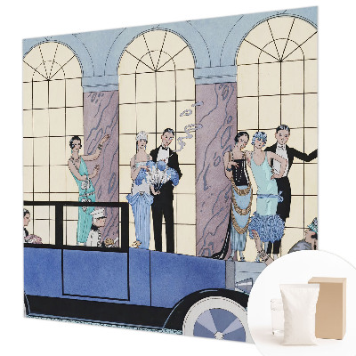 Bedruckte Vlies-Fototapete im Art‑Deco‑Stil