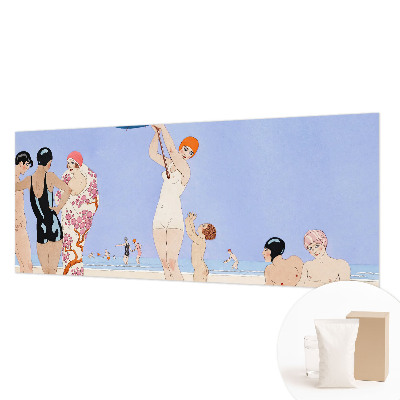 Bildtapete Retro-Strand