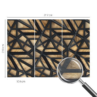 Fototapete nach Maß Geometrische Verbindung