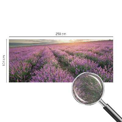 Vlies-Fototapete mit Motiv von Lavendelfeldern