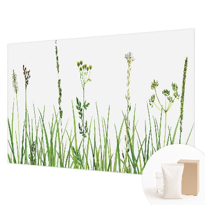 Motivtapete aus Vlies mit zartem Floraldesign