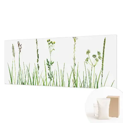 Motivtapete aus Vlies mit zartem Floraldesign