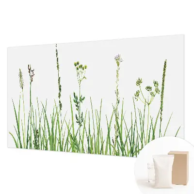 Motivtapete aus Vlies mit zartem Floraldesign