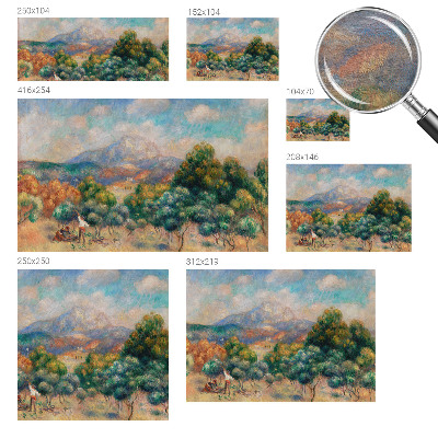 Vlies-Fototapete fürs Kinderzimmer Berglandschaft