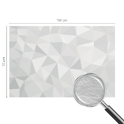 Vliestapete fürs Schlafzimmer Dreieckiges Mosaik