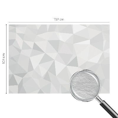 Vliestapete fürs Schlafzimmer Dreieckiges Mosaik