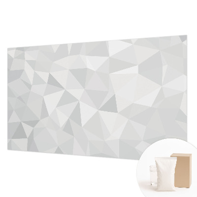 Vliestapete fürs Schlafzimmer Dreieckiges Mosaik